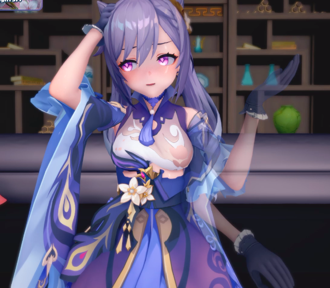[MMD] [Sakura Night]刻晴sex[450M]