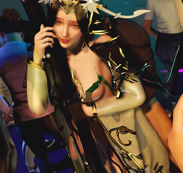 [3D/动态/VAM]牛头人爱好者：柳神酒吧NTR[2.3G]
