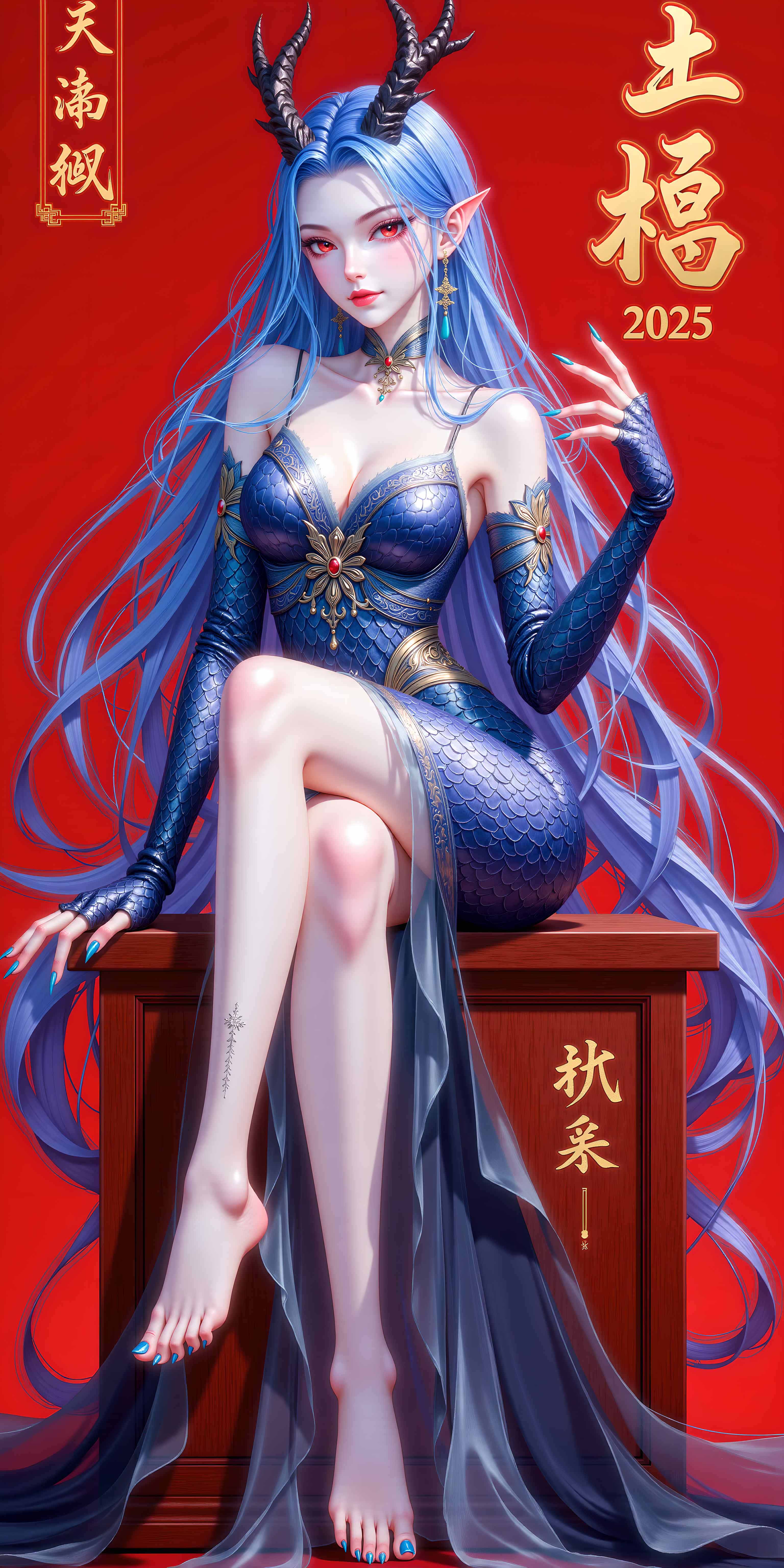 [AI国漫]（搬运至250214）哪吒2魔童闹海-敖闰【桑榆】【21P】【455MB百度云】