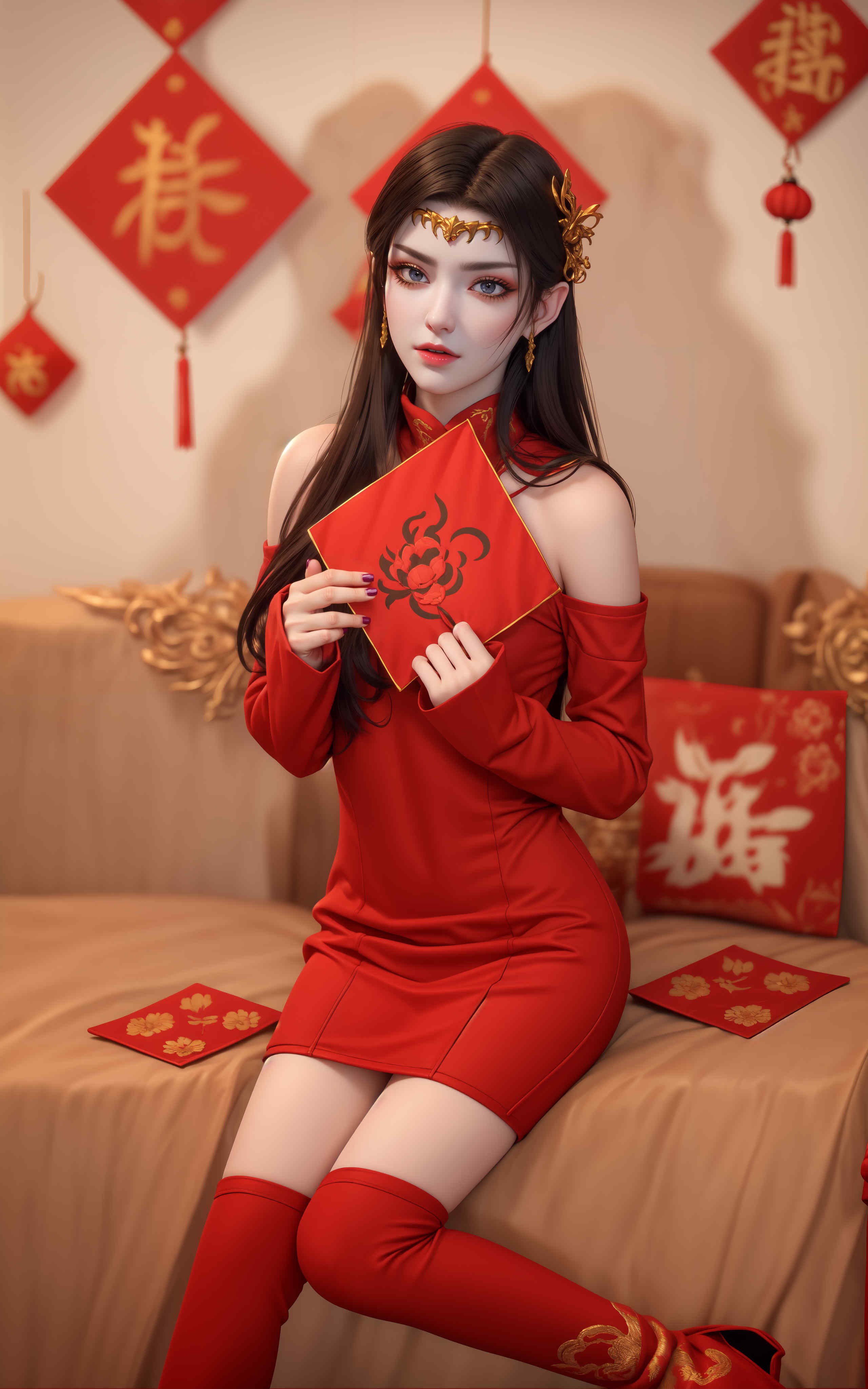 [AI国漫]（搬运至250209）斗破苍穹-美杜莎新年福利【30P】【330MB百度云】