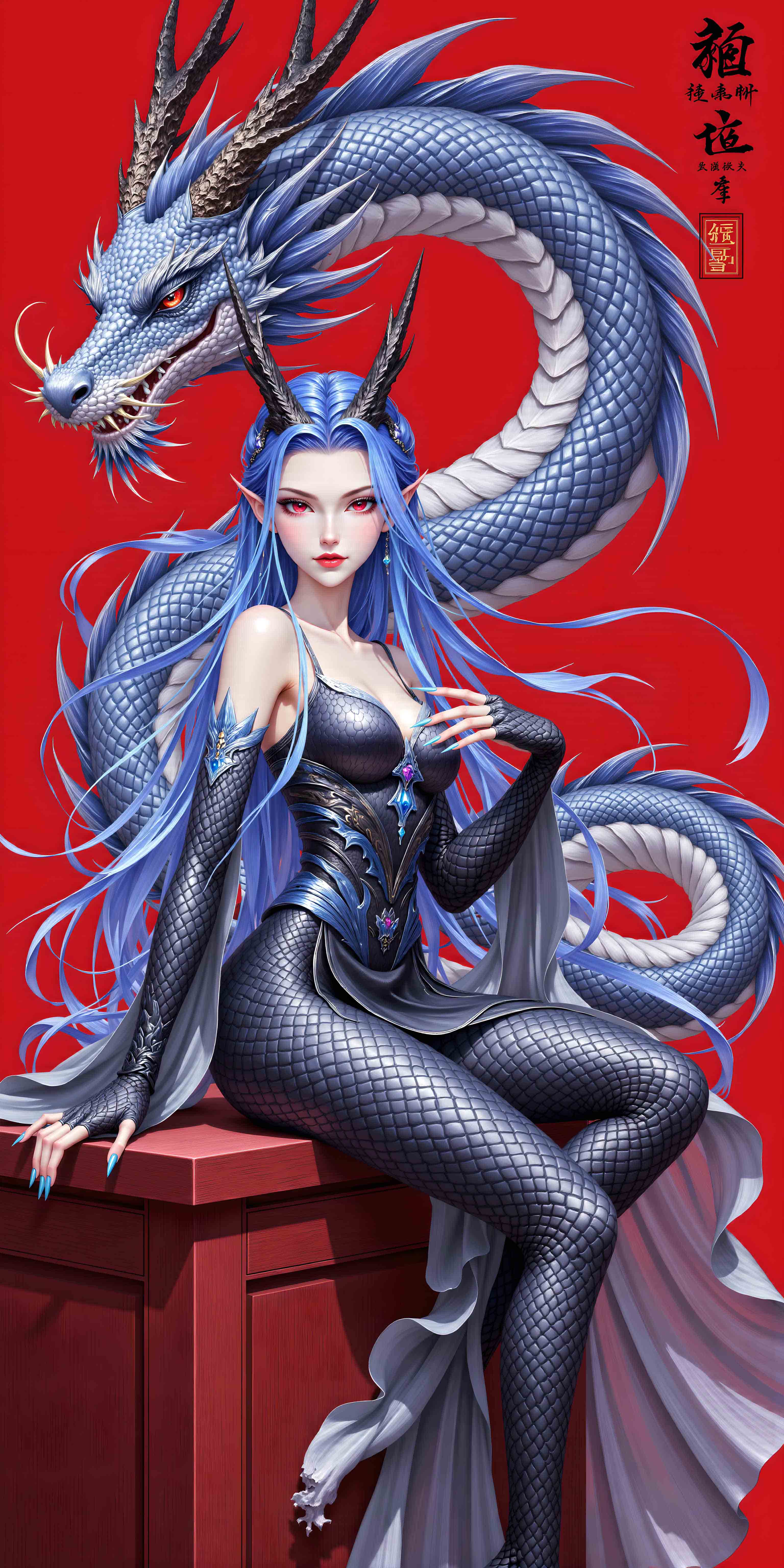 [AI国漫]（搬运至250214）哪吒2魔童闹海-敖闰【桑榆】【21P】【455MB百度云】