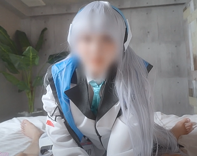 【cosplayerbunbun】cos蔚蓝档案黑丝