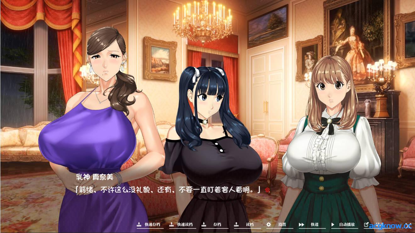 [PC] [SLG/官中/动态] 乳神之馆～欲望的247～ 乳神家の館～淫欲の247～ ver1.07 官方中文步兵版 [4.06G]