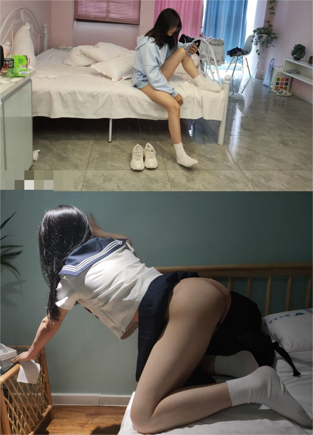 ✅天上的飞机最快 地上的眼镜最骚，白天在学校是乖学生 晚上在家是小母狗，一边挨操一边被羞辱 高颜值小情侣私拍泄密 259M