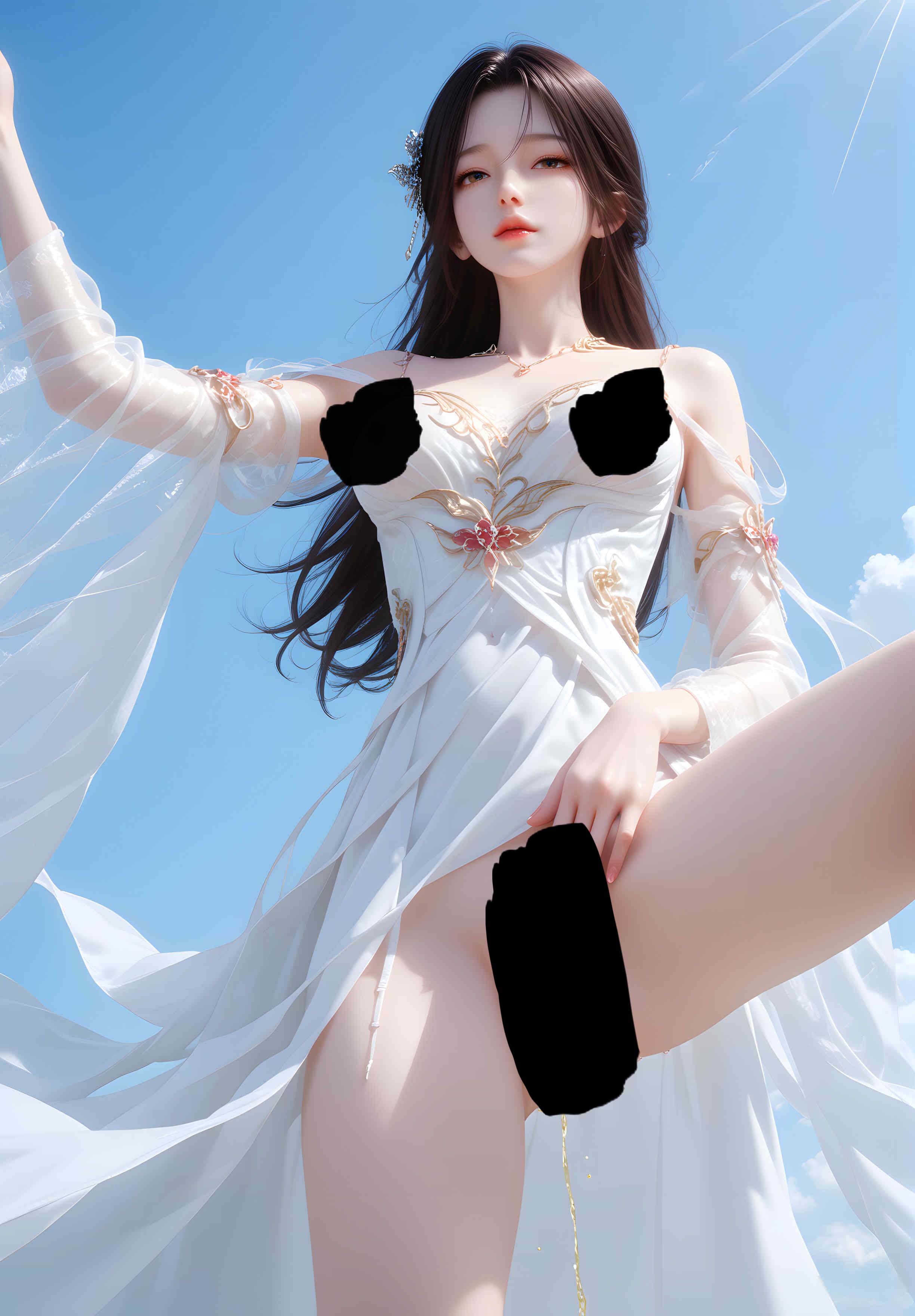 [AI国漫]（搬运至250221）完美世界-火灵儿双生白衣【全智】【60P】【133MB百度云】
