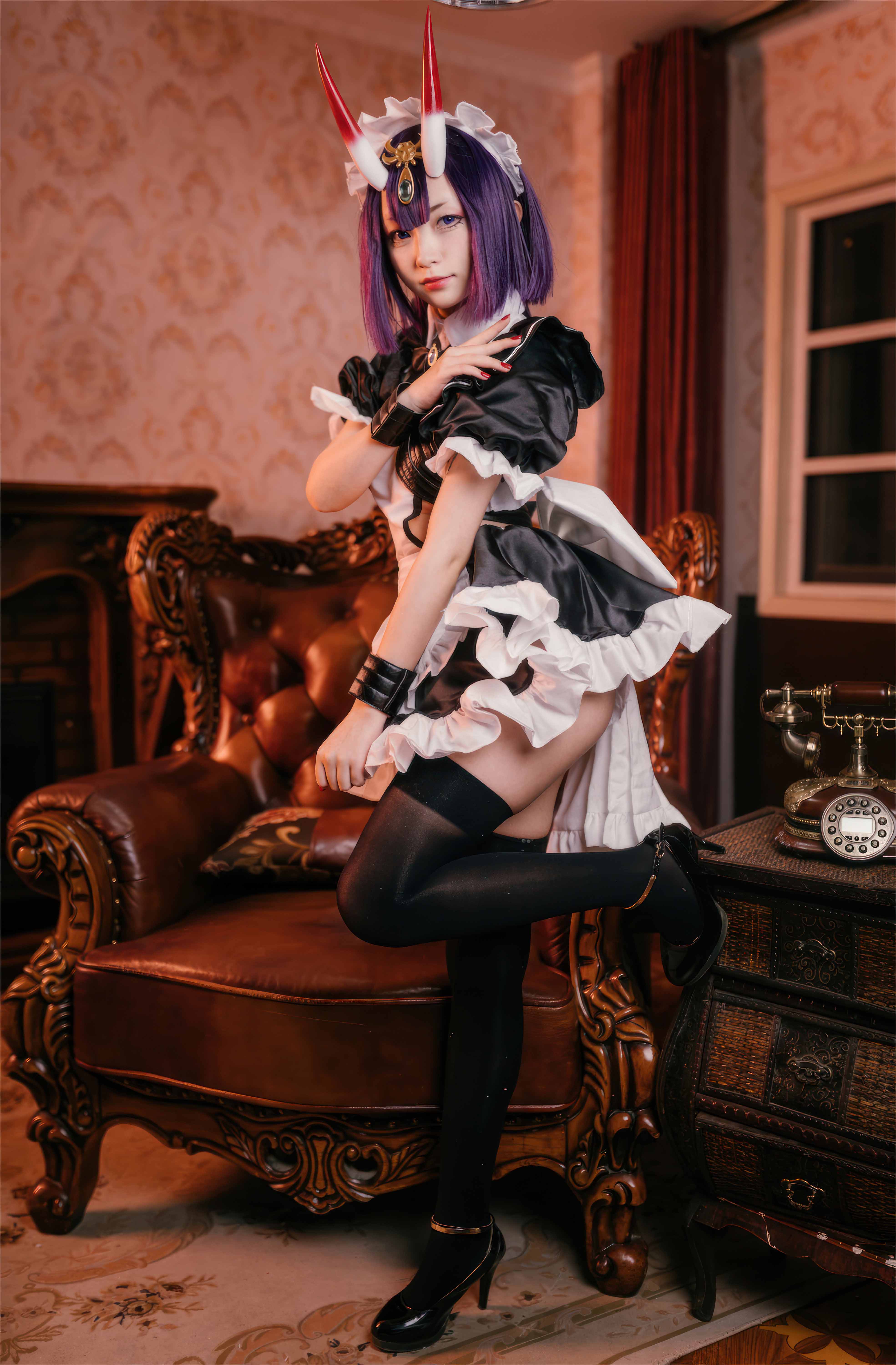 【新】花铃 - FGO 酒吞童子 女仆 [72P][697MB百度云]