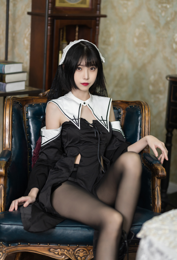 许岚LAN - 暗黑修女 【40P597M】