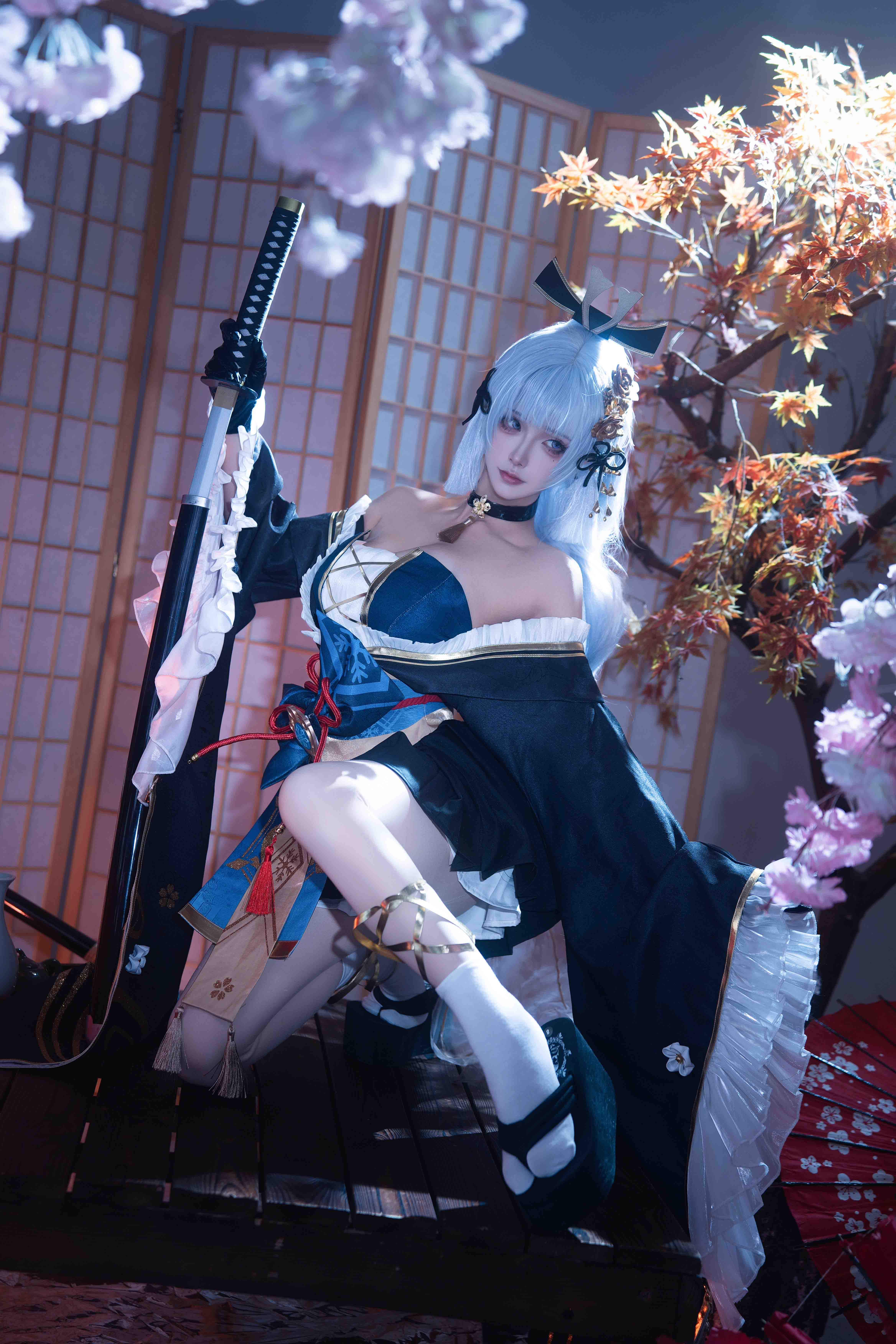【新】B站UP Seya狮砸-三月限定 神里绫华 霜刃【12P】【188MB百度云】