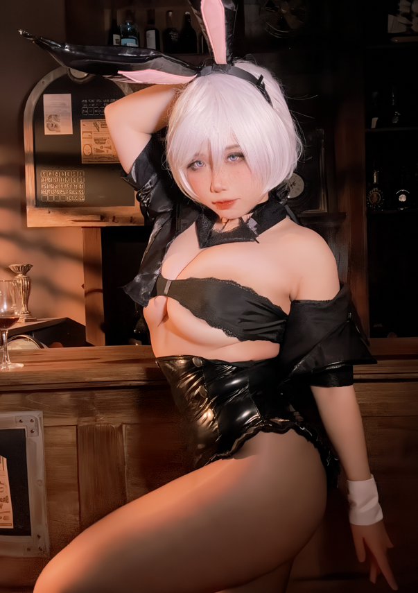 贞子蜜桃 - NO.026 兔女郎 【62P1V2.15G】