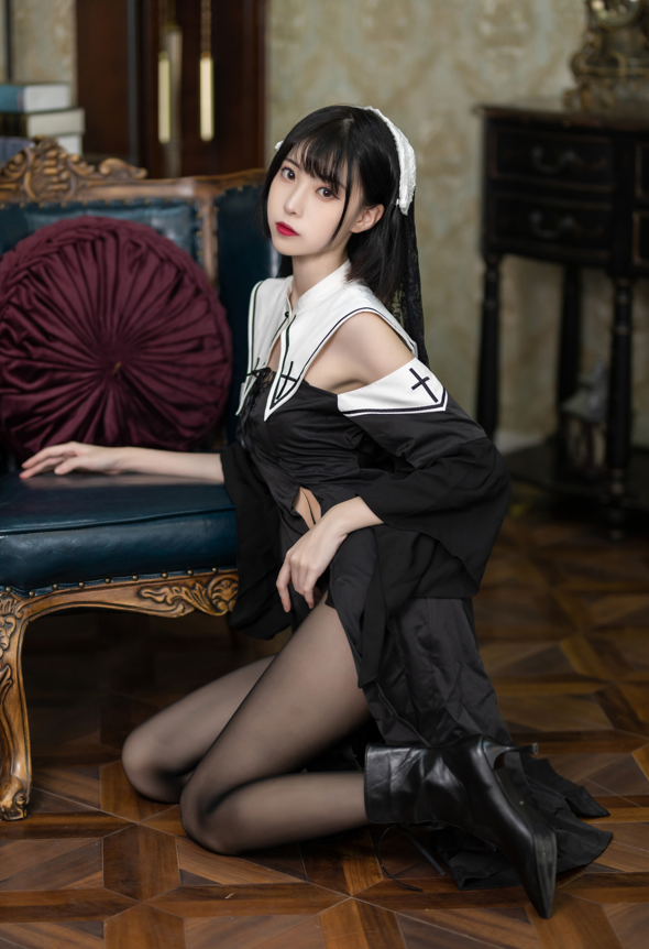 许岚LAN - 暗黑修女 【40P597M】