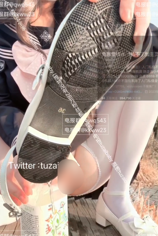 福利姬-tuzaibaby(兔崽)-新流出 水手服户外露出自慰喷尿在鞋里(1V,236M)