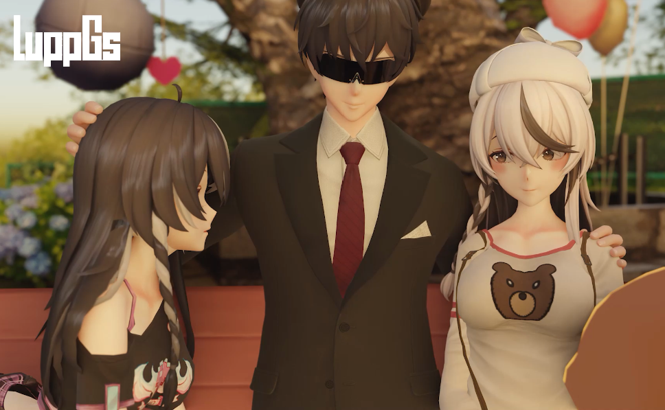 [MMD]LuppGs 3月3 尘白禁区恋爱日记 琴诺x莫尔索[689M]
