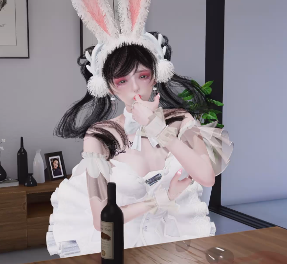 [3D]情趣兔女郎挤奶[557M]