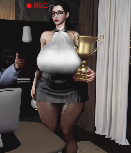 依雯&amp;妮妮 2月新作：Outstanding Employee 巨乳妻子是上司的肉便器母狗 [238M]