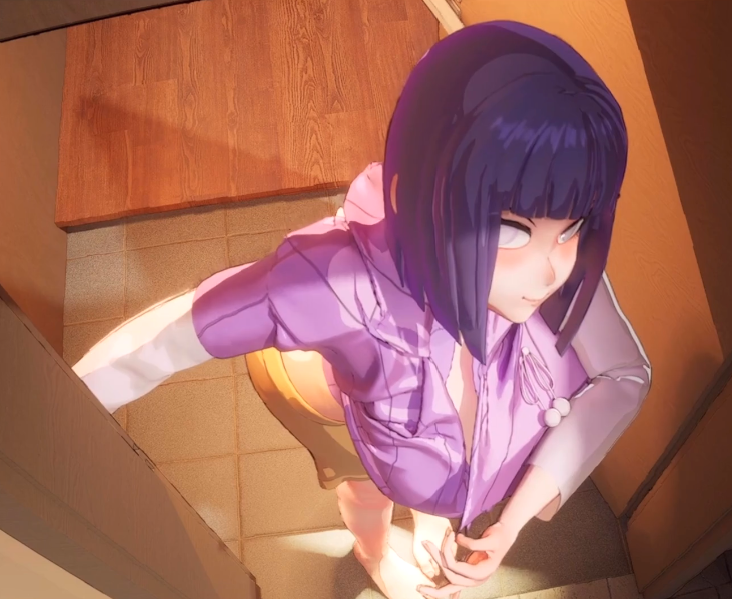 [MMD] Aokkade Aokkade 日向雏田Hinata's Expected Visitor+无声整合版[1G]