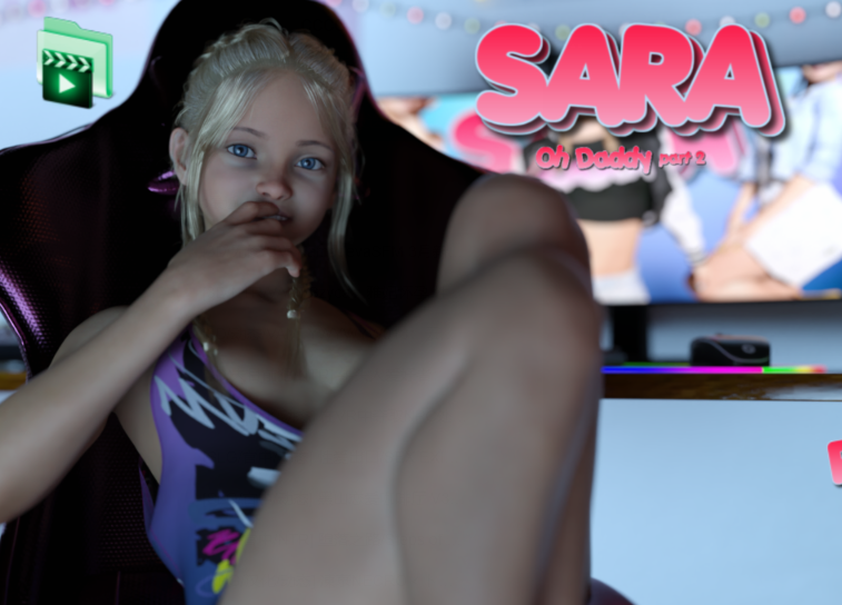[欧美SLG/汉化]萨拉 哦 爸爸 Sara   Oh Daddy Part 2 V0.5 [PC+安卓/3.4G]