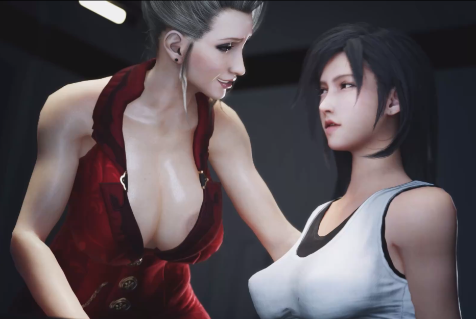 [3D] KamadevaSFM 2503：FF7 Shinras Just-Ass 蒂法 审讯室内的特殊惩罚[390M]