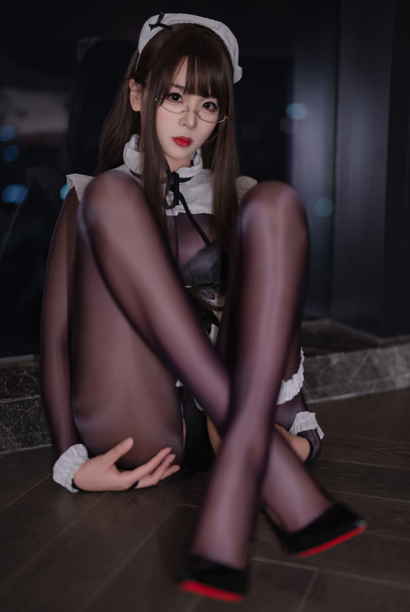 轩萧学姐 NO.087 连体丝女仆 【90P368M】