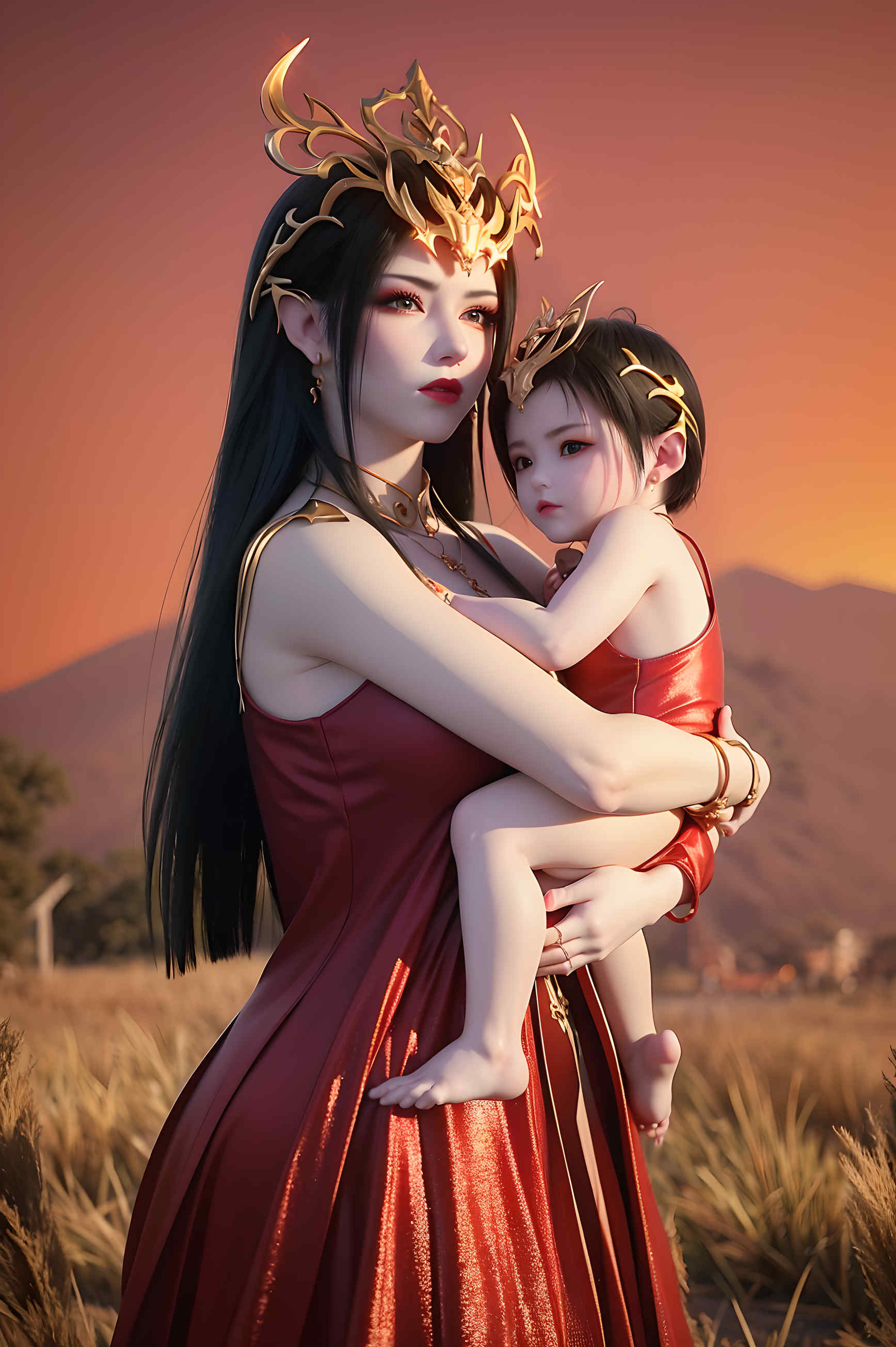[AI动漫]（搬运至250321）斗破苍穹-美杜莎【灵若】【58P】【263MB百度云】