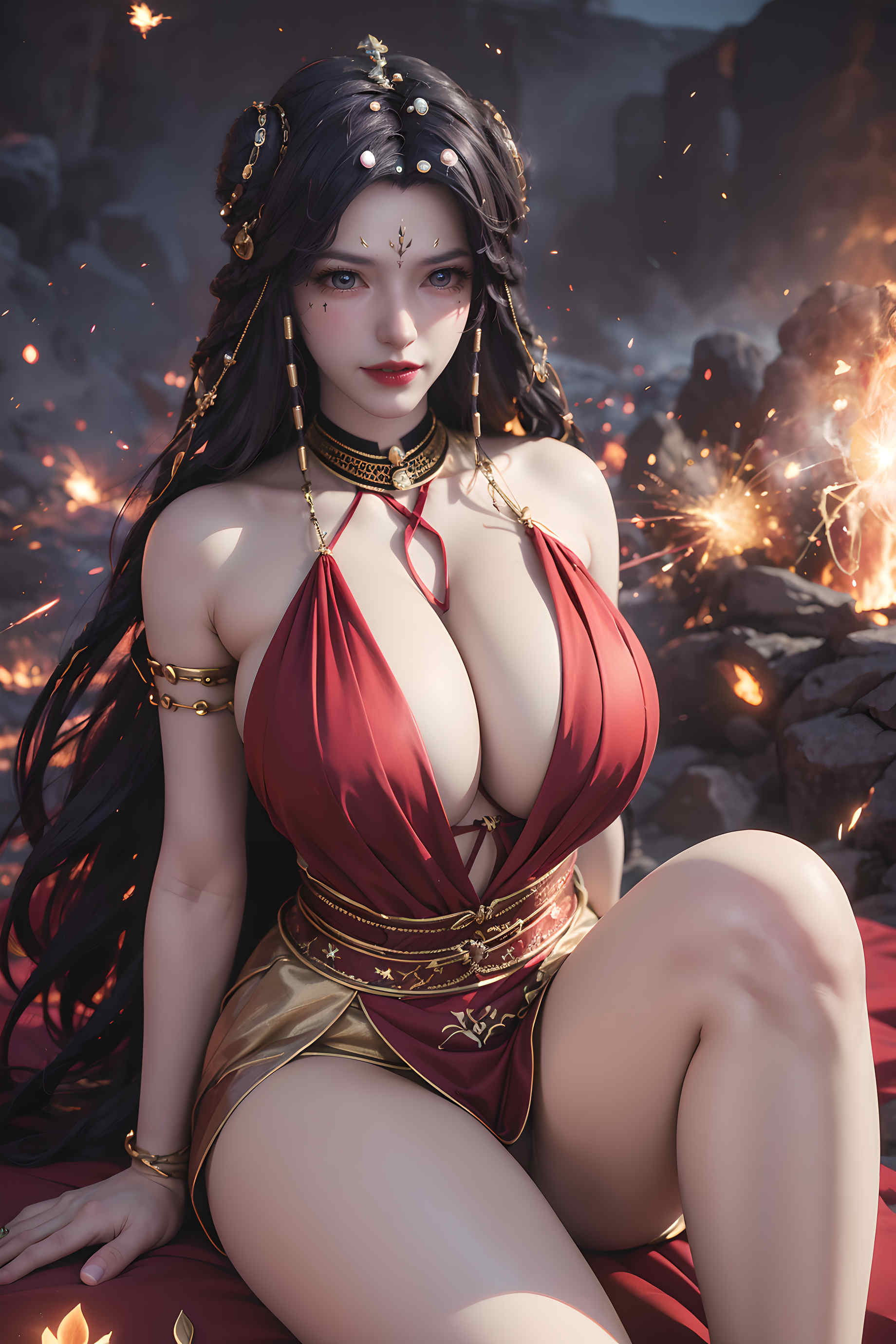 [AI国漫]（搬运至250328）神印王座-冷筱【灵若】【101P】【505MB百度云】