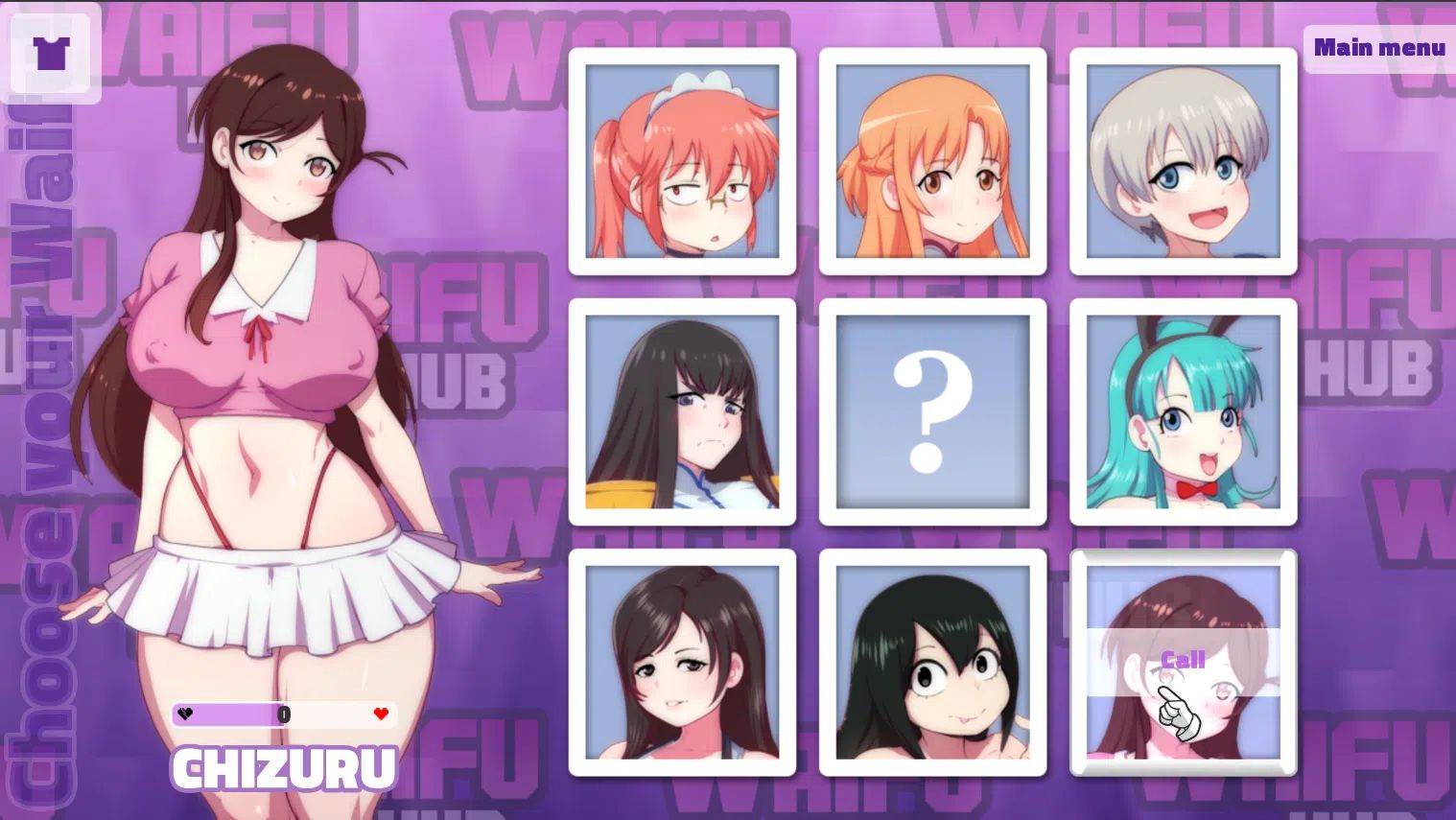 【安卓/SLG/动态】WaiFuHub1-7/动漫老婆列表 [2090M]