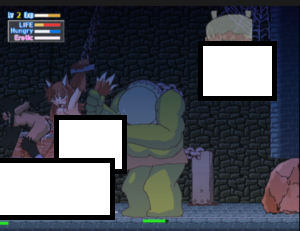 动态 福瑞 狼娘的地牢 wolf`s dungeon 动态 重口 横板闯关格斗