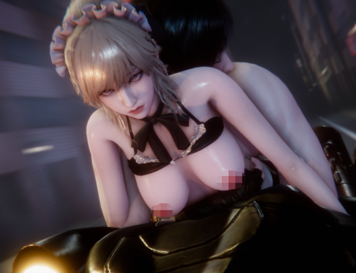 Elarbaby：D-21+22 阿尔托莉雅 性感机车少女极限车震爆肏中出[980M]