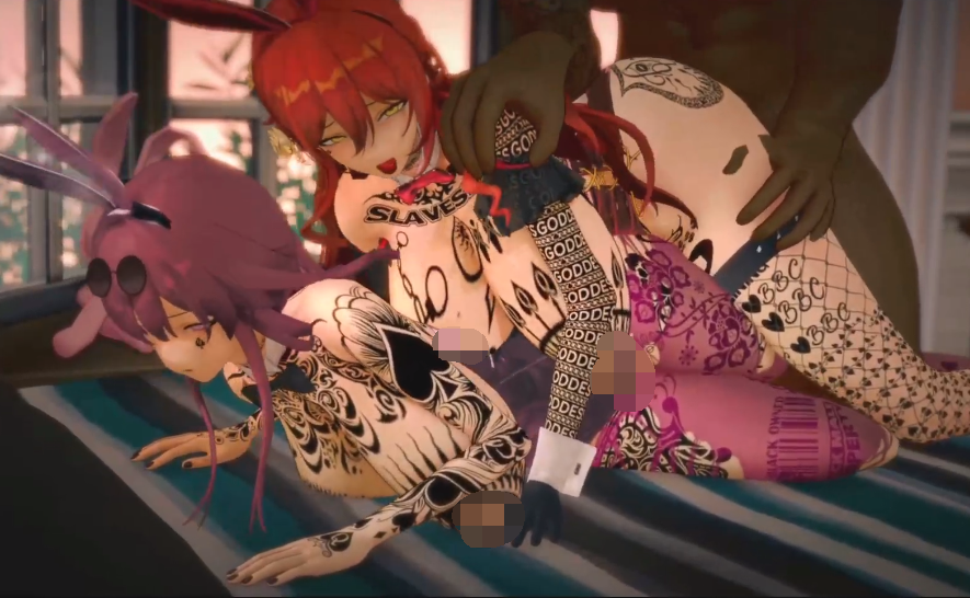 [MMD]QOS! 崩铁NTR 卡夫卡&amp;姬子 最近妈妈好奇怪 [350M]