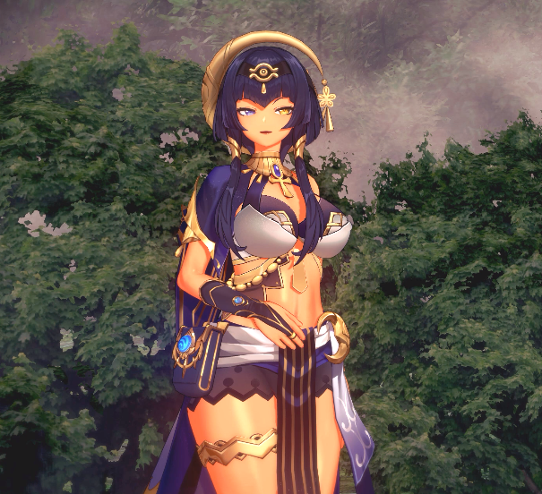 [MMD]xiaochun：坎蒂丝 VS 丘丘人 [1.9G]