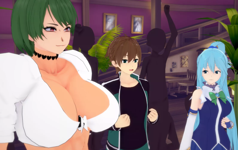 [亚洲风SLG/汉化] 为美好的世界献上祝福：后宫大冒险  v2.5b [PC+安卓/3.4G]