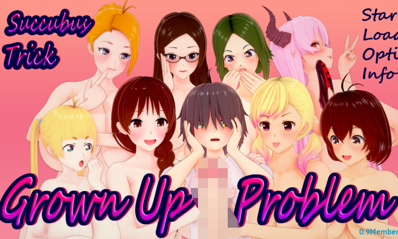 [亚洲风SLG/汉化] 魅魔把戏: 长大问题 Succubus Trick: Grown Up Problem v0.9 [PC+安卓/3.8G]