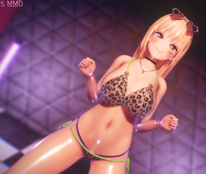 [MMD]  Ngon 喜多川海梦 早濑优香 动感臀舞 [330M]