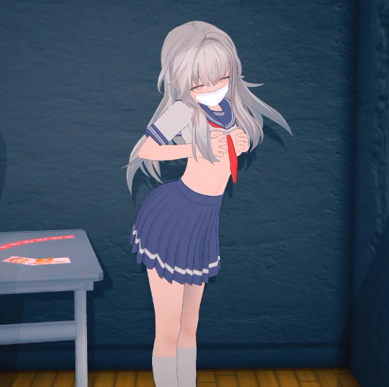[MMD]只因你太美 4月22 星铁NTR 淫乱少女克拉拉 [580M]