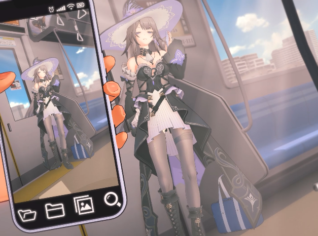 [MMD] 崩坏-星穹铁道美貌盖世无双的大黑塔vs大鸡巴[1.4G]