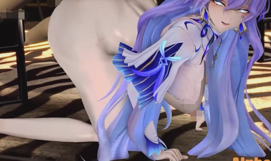 [MMD] BravoG 4月25 鸣潮 罪袋给坎特蕾拉下迷幻药艹大屁股[820M]