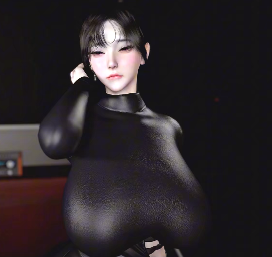 Fyronyx 4月新作：隔壁的丈夫 一墙之隔黑丝巨乳妻子被老板侵犯中出 [720M]