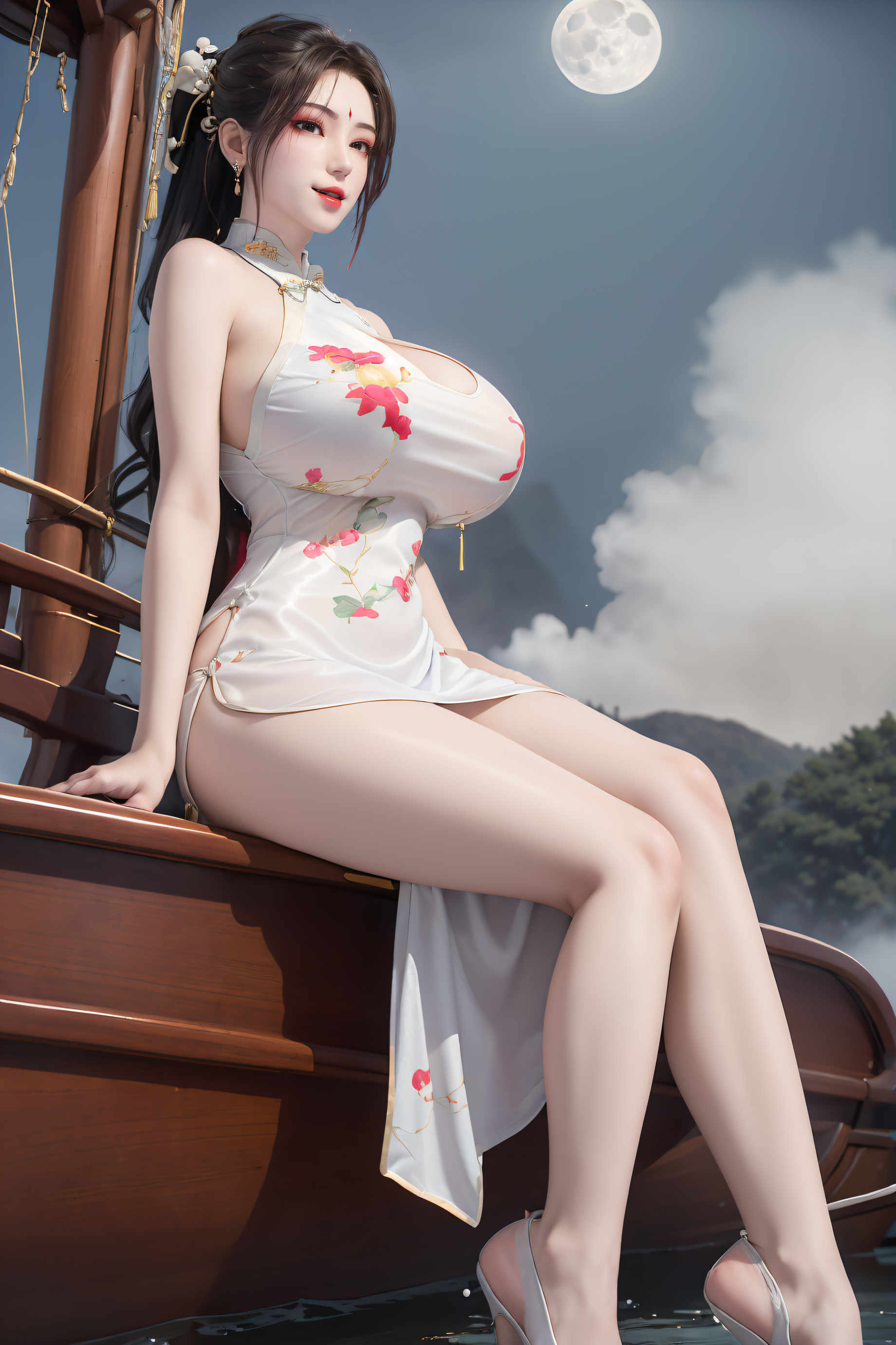 [AI国漫]（搬运至250419）真阳武神-苏沐【灵若】【54P】【265MB百度云】