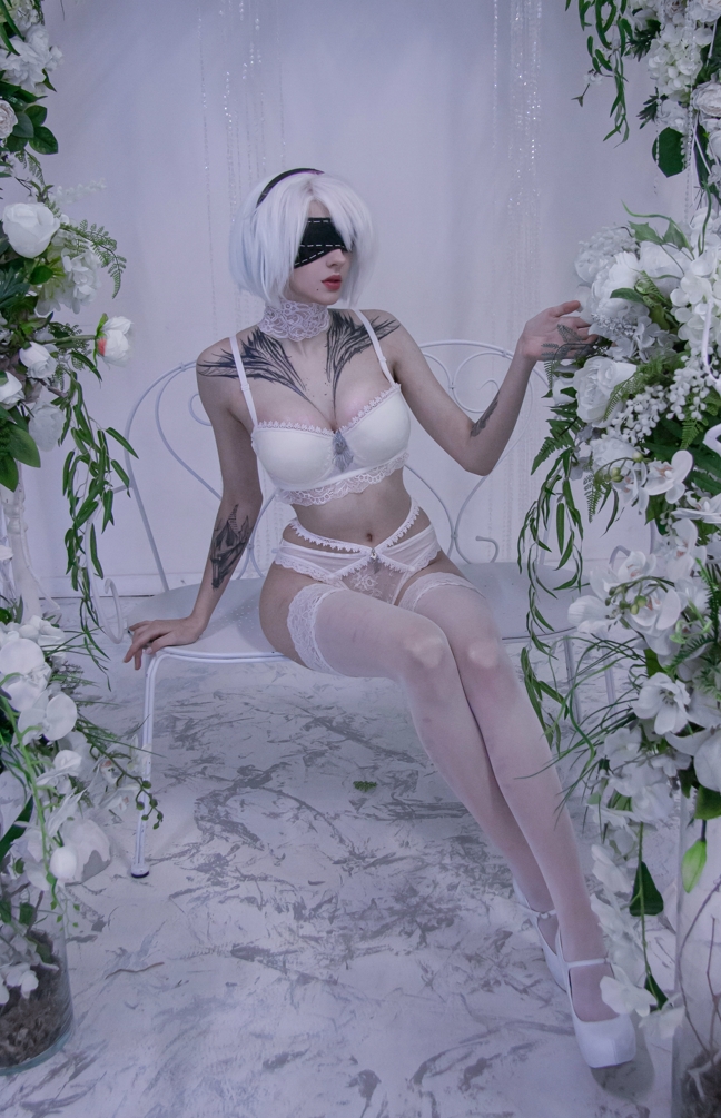 no.559 XENON-2B (White Lingerie)(NieR Automata) 【44P 186MB】