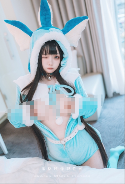 no.1082 落落Raku - 精灵宝可梦 水伊布 【55P 336MB】