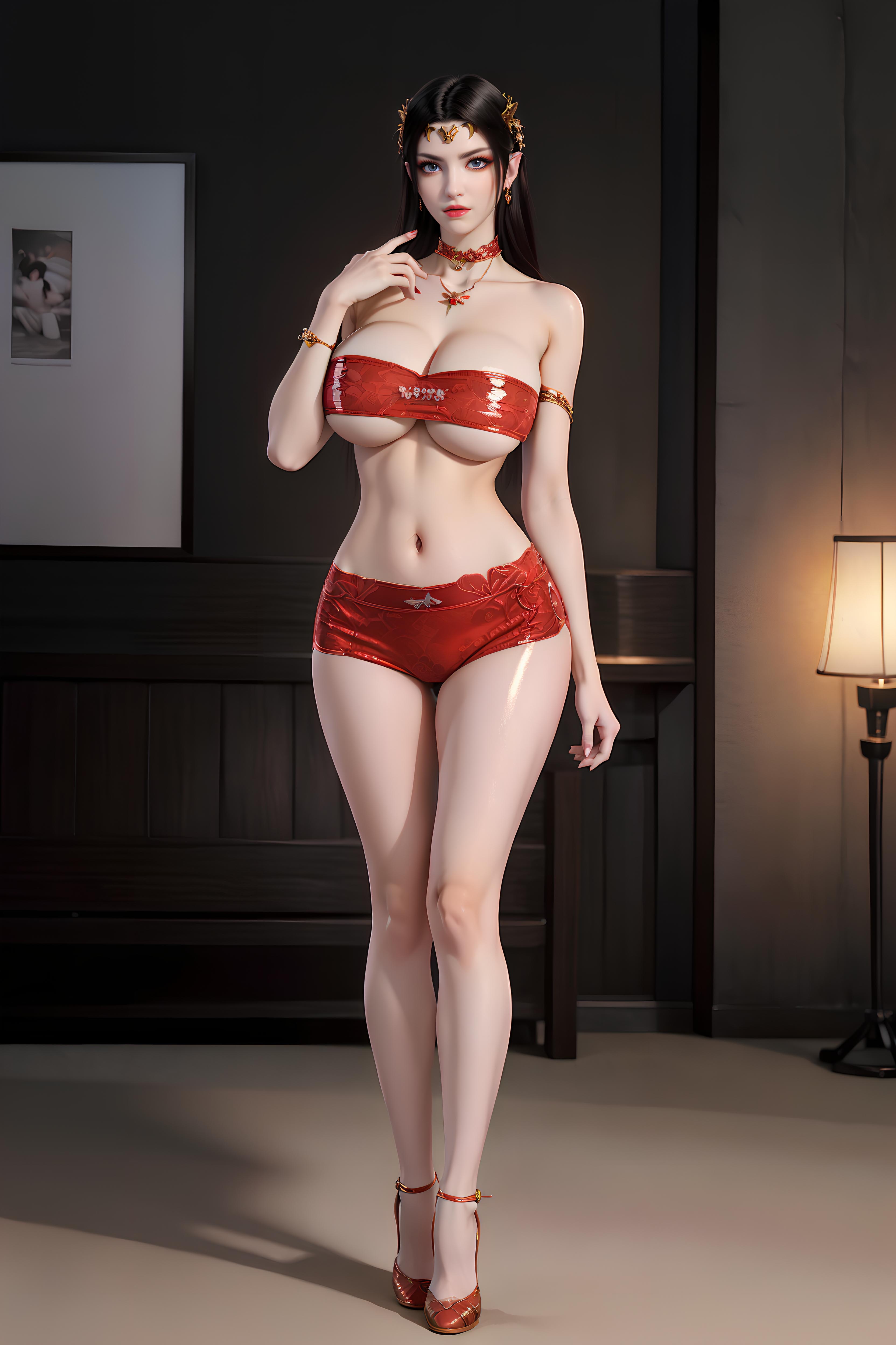 [AI国漫]（搬运至250416）斗破苍穹-美杜莎 乳胶性感【94P】【252MB百度云】