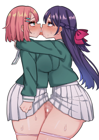 [ほたる] 清楚純愛百合カップルにちんぽ生えて終わる話