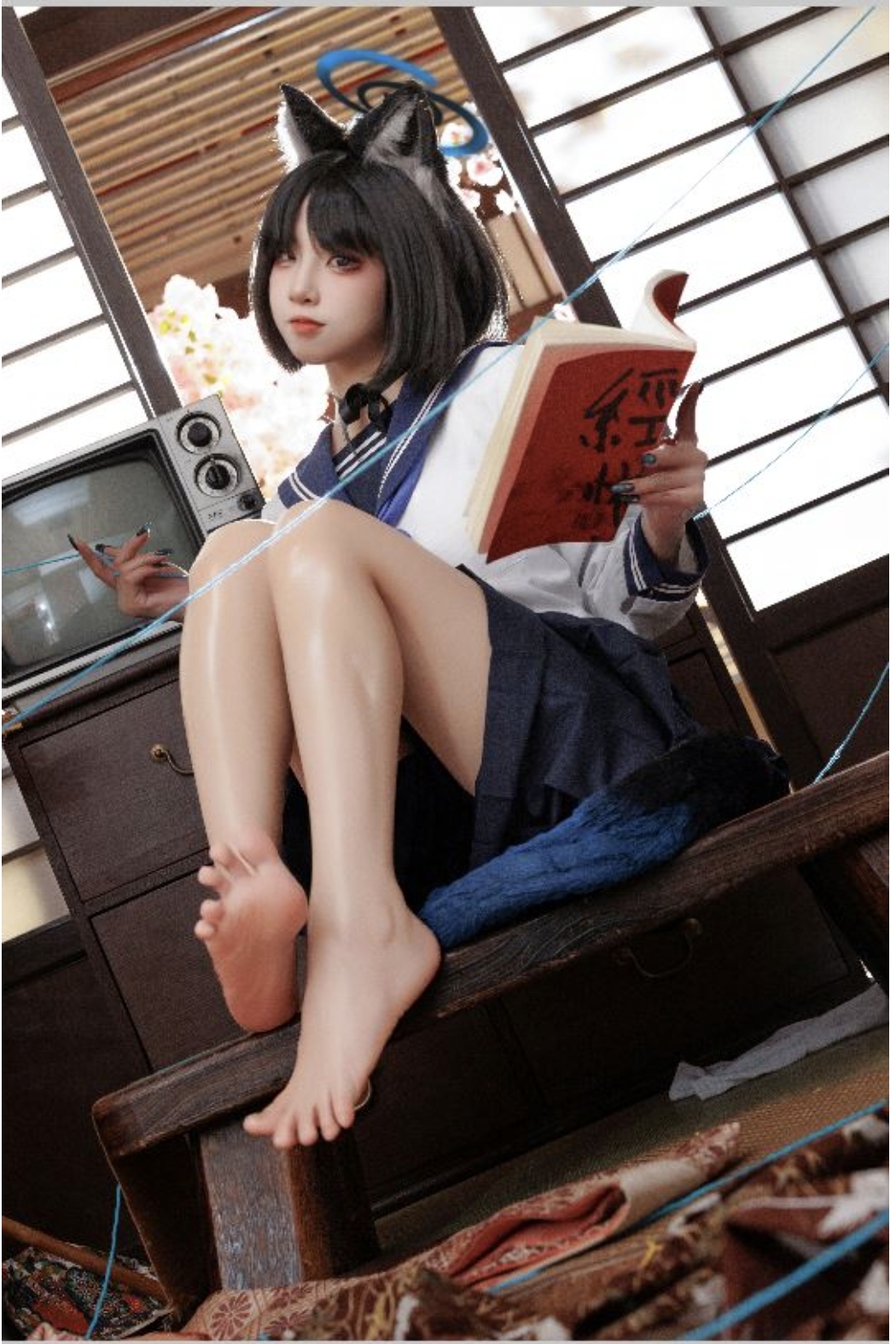 【COSPLAY】纸悦w 栉田桔梗［25p]【300M】