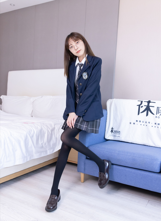 [BoBoSocks袜啵啵] NO.432 稚予-皮鞋、厚黑丝、jk制服（仅花絮版）【184P1V1.7G】