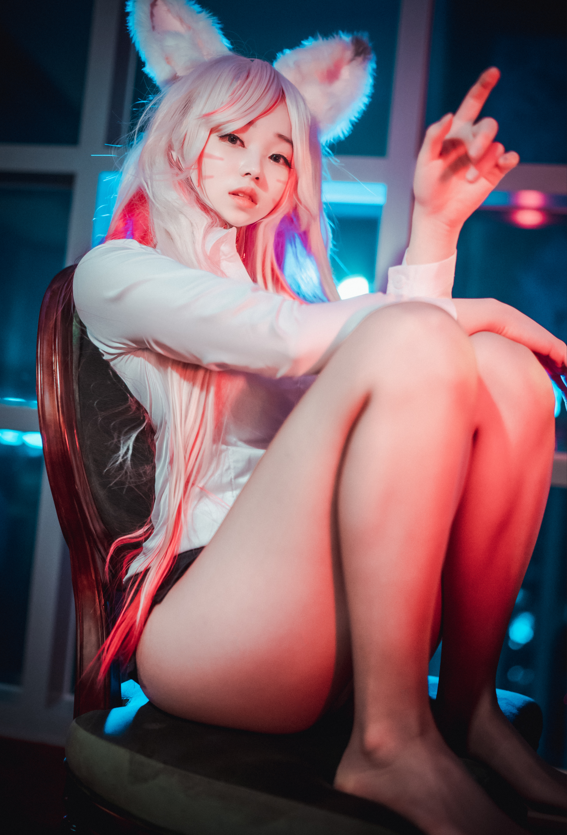 DJAWA Photo Bambi (밤비) “Kumiho in the Office” Destiny Child Nine - Tailed Fox Tamamo 【58P730M】