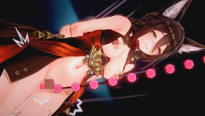 [MMD][糖霜o]Sex 停雲  BADKIZ Come Closer  [800M]