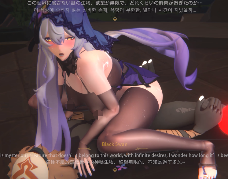 [MMD][Differential video]LIYUE3Fの差分 亂破の忍法修行[2.4G]
