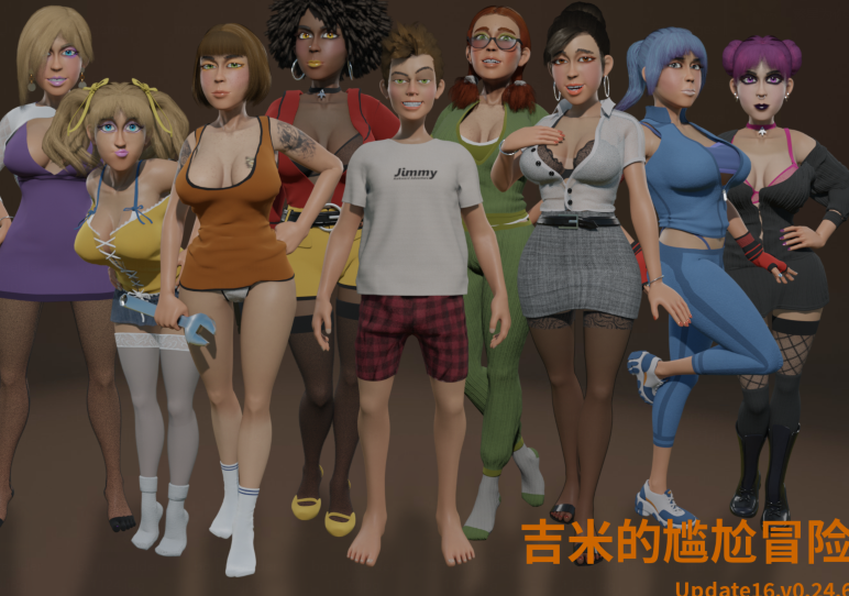 [欧美SLG/汉化] 吉米尴尬历险记 Jimmy Awkward Adventures v0.24.6[PC+安卓/1.4G]