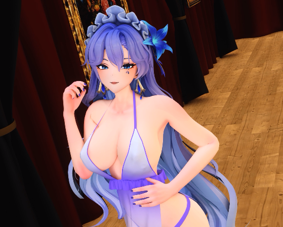 [MMD]相位土豆 5月 鸣潮 坎特蕾拉 赞妮的性爱侍奉[1.2G]