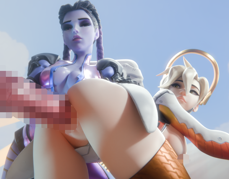 [3D]FraxXlr 2501-04：黑百合+天使 性感御姐激情爆肏中出[1G]