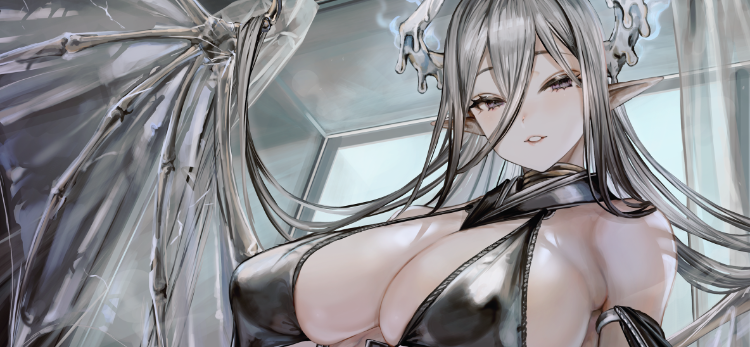 【ASMR】[简体中文版]✅️总kiss数超过1300次✅️冷静的巨乳魅魔女王的溺爱